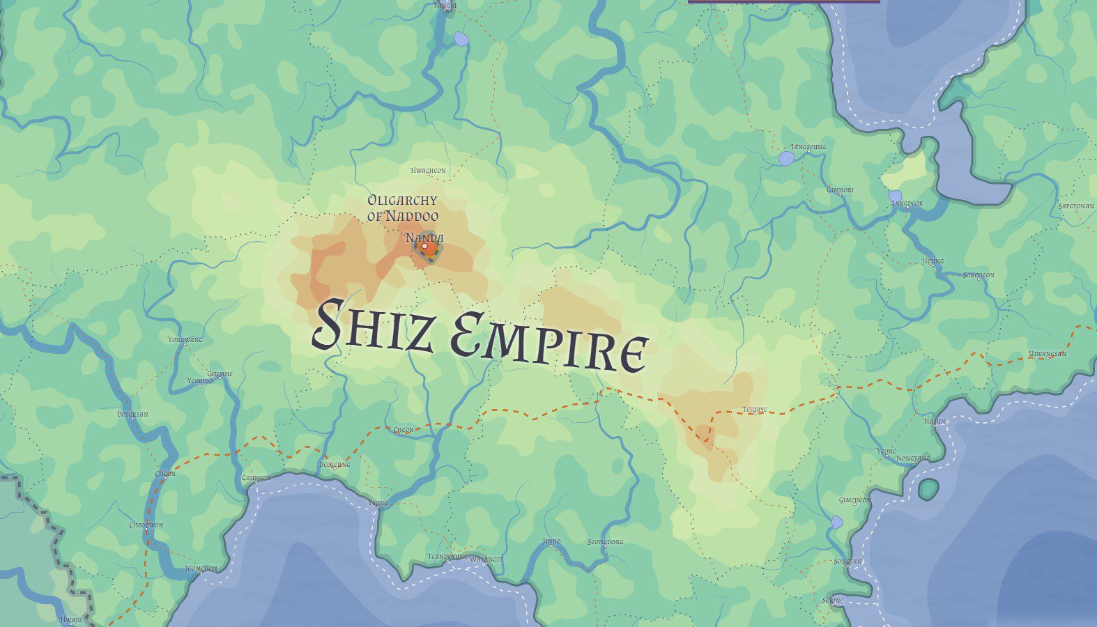 dwarven mountain peak