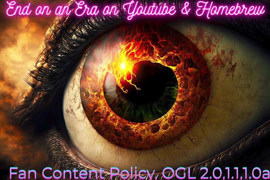 OGL 2.0 and the Fan Content policy of Wizards of the Coast (WotC) Dungeons and Dragons 5th Edition - Opinion ogl 1.1 ogl 1.0a