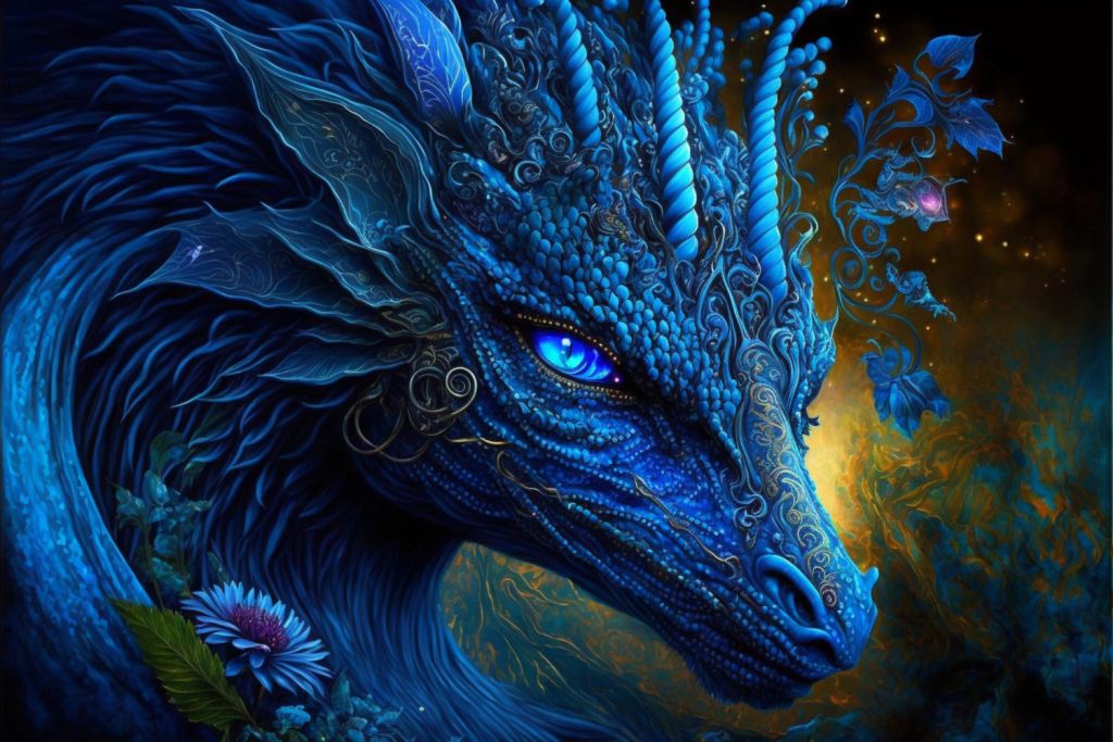blue dragonmother