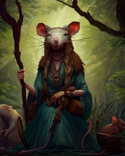 nala the druid of the deserted forest