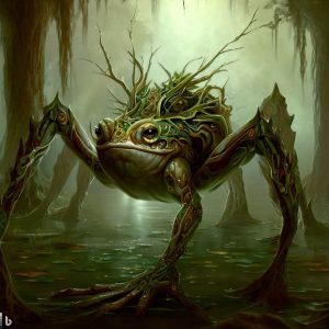 Swamp Spiderfrog | Large Monstrosity | CR5 DnD 5e