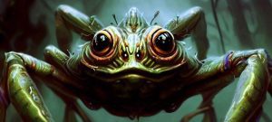 Swamp Spiderfrog | Large Monstrosity | CR5 DnD 5e